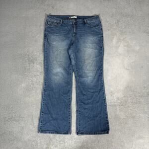 Levis 590 Bootcut Jeans Faded Medium Wash - Size: 16W S